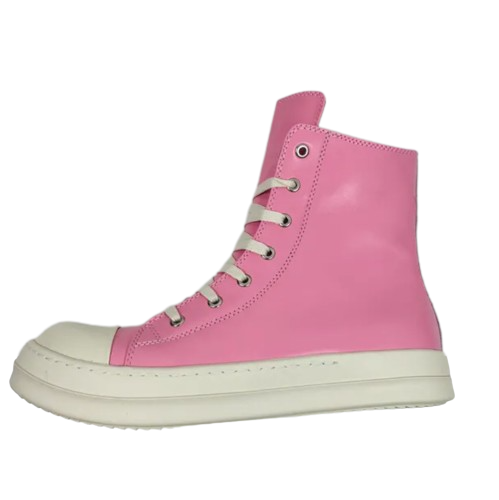 Pink Leather Women